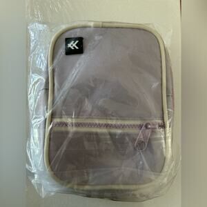 Lilac & White Mini Crossbody Bag – New with Tags